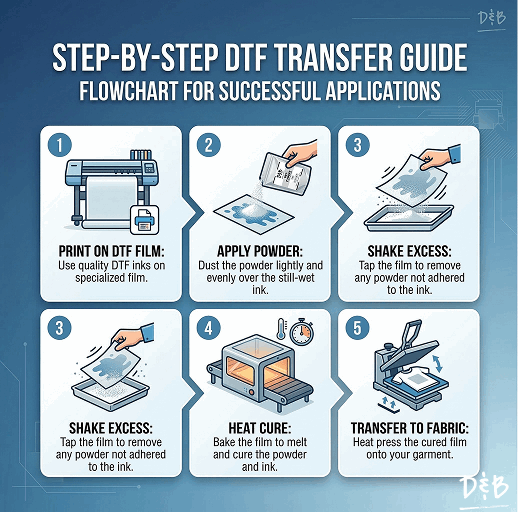 Premium DTF 2.2 lbs (1 kg) Powder for High-Quality Transfer