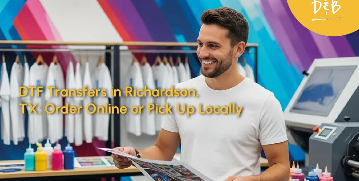 DTF Transfers in Richardson, TX: Order Online or Pick Up Locally