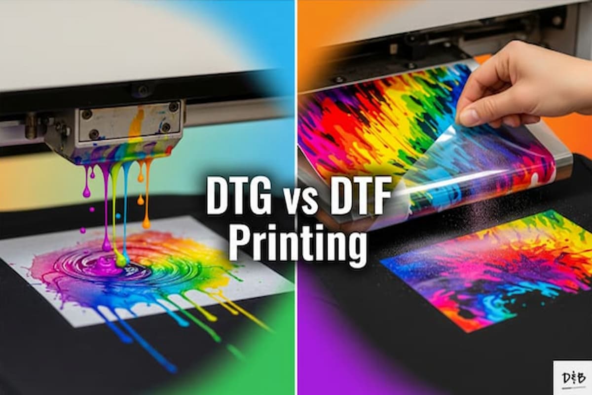 DTG vs DTF Printing