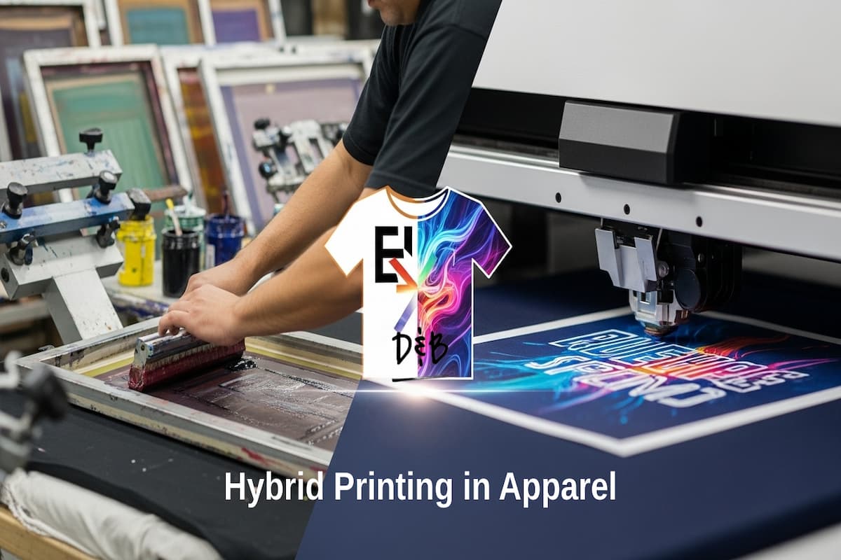 Hybrid Printing in Apparel