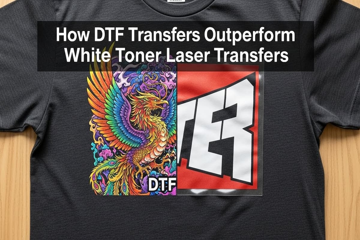 Dtf Technology Wins Over White Toner Laser Transfer
